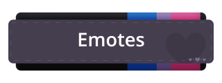 Emotes Panel from Bisexual Pride Panel Theme.